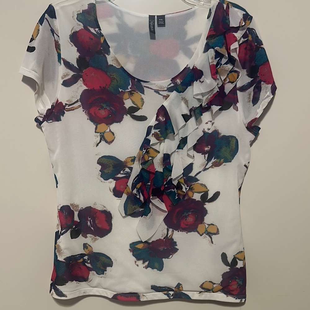 Relativity Multicolor Floral Blouse
